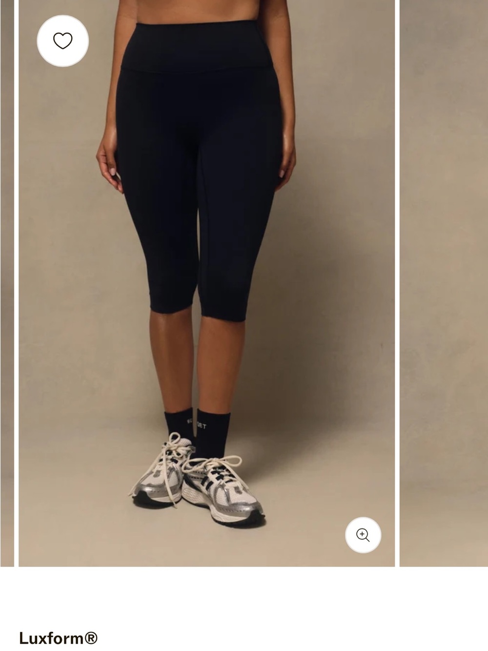 ISO OF SET capri black leggings size small!!